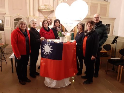 Team Weltgebetstag 2023 Conny Kübek, Stender, Elisabeth Steins Monika Schwarze, Gudrun Bosmann, Thomas Podszus, Ursula Senne 