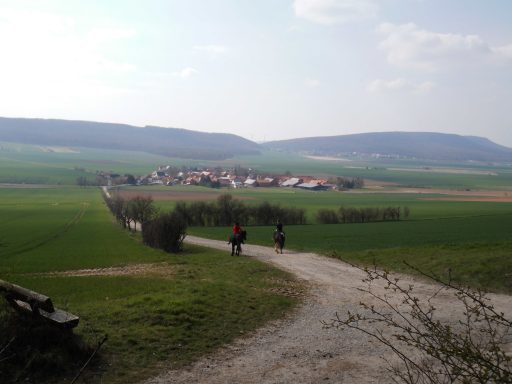 Blick auf Lübbrechtsen April 2016